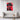 Red Noir Cowboy: Textured Modern Art Canvas Wrap / 24 x 32