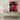 Red Noir Cowboy: Textured Modern Art Canvas Wrap / 24 x 32