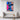Urban Mystique in Vivid Contrast Framed Canvas (Walnut) / 32 x 48