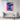 Urban Mystique in Vivid Contrast Framed Canvas (Walnut) / 18 x 24