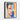 Fragmented Portrait in Vivid Collage Framed Canvas (Black) / 24 x 32