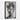 Contemporary Chroma Fusion Portrait Framed Canvas (Black) / 32 x 48
