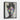 Contemporary Chroma Fusion Portrait Framed Canvas (Black) / 11 x 14