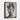 Contemporary Chroma Fusion Portrait Framed Canvas (Walnut) / 30 x 40