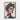 Collage of Thoughts in Digital Shades Framed Canvas (Black) / 32 x 48