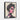 Collage of Thoughts in Digital Shades Framed Canvas (Black) / 24 x 32