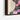 Collage of Thoughts in Digital Shades Framed Canvas (Black) / 16 x 20