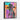 Silhouette of Solitude in Vibrant Layers Framed Canvas (Black) / 11 x 14