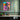 Silhouette of Solitude in Vibrant Layers Framed Canvas (Black) / 16 x 20