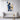 Blue Saxophonist in Abstract Harmony Canvas Wrap / 32 x 48