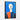 Enigmatic Figure in Bold Contrasts Framed Canvas (Black) / 20 x 30