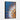 Fire-Tipped Fibers Against Blue Depths Framed Canvas (Black) / 20 x 30
