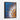 Fire-Tipped Fibers Against Blue Depths Framed Canvas (Black) / 30 x 40