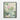 Serene Cacti Symphony in Soft Hues Framed Canvas (Black) / 11 x 14
