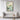 Serene Cacti Symphony in Soft Hues Framed Canvas (Walnut) / 32 x 48