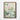 Serene Cacti Symphony in Soft Hues Framed Canvas (Walnut) / 18 x 24