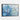 Azure Tranquility: Abstract Ocean Depths Framed Canvas (Black) / 48 x 32
