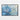 Azure Tranquility: Abstract Ocean Depths Framed Canvas (Black) / 48 x 32