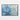 Azure Tranquility: Abstract Ocean Depths Framed Canvas (Walnut) / 48 x 32
