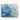Azure Tranquility: Abstract Ocean Depths Canvas Wrap / 32 x 24