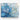 Azure Tranquility: Abstract Ocean Depths Canvas Wrap / 10 x 8
