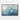 Serene Blue Depths Abstract Artwork Framed Canvas (Walnut) / 48 x 32