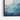 Serene Blue Depths Abstract Artwork Framed Canvas (Walnut) / 48 x 32