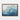 Serene Blue Depths Abstract Artwork Framed Canvas (Walnut) / 32 x 24