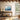 Serene Blue Depths Abstract Artwork Framed Canvas (Walnut) / 40 x 30