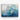 Serene Blue Depths Abstract Artwork Canvas Wrap / 24 x 18