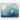 Serene Blue Depths Abstract Artwork Canvas Wrap / 14 x 11