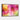 Radiant Bloom of Colorful Whispers Framed Canvas (Walnut) / 48 x 32