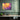 Radiant Bloom Abstract Fusion Framed Canvas (Black) / 20 x 16