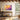 Radiant Bloom Abstract Fusion Framed Canvas (Walnut) / 48 x 32