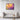 Radiant Bloom Abstract Fusion Framed Canvas (Walnut) / 40 x 30
