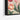 Whimsical Blooms in Surreal Swirls Framed Canvas (Black) / 48 x 32