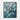 Enigmatic Bloom in Aquatic Hues Framed Canvas (Black) / 16 x 20