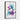 Resplendent Whirl of Floral Symphony Framed Canvas (Black) / 32 x 48