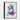 Resplendent Whirl of Floral Symphony Framed Canvas (Black) / 8 x 10