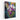 Vibrant Watercolor Iris Blossoms Art Canvas Wrap / 8 x 10