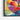 Vibrant Harvest: A Colorful Impression Framed Canvas (Black) / 48 x 32
