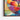 Vibrant Harvest: A Colorful Impression Framed Canvas (Walnut) / 30 x 20