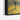 Golden Orbs Amidst Misty Greens Framed Canvas (Black) / 48 x 32