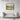 Golden Orbs Amidst Misty Greens Framed Canvas (Black) / 24 x 18