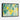 Sunlit Citrus Grove: Abstract Impression Framed Canvas (Black) / 24 x 18