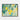 Sunlit Citrus Grove: Abstract Impression Framed Canvas (Black) / 14 x 11
