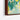 Sunlit Citrus Grove: Abstract Impression Framed Canvas (Walnut) / 24 x 18