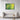 Vibrant Lemon Essence in Green Framed Canvas (Black) / 48 x 32