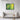 Vibrant Lemon Essence in Green Framed Canvas (Black) / 24 x 18