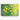 Vibrant Lemon Essence in Green Canvas Wrap / 30 x 20